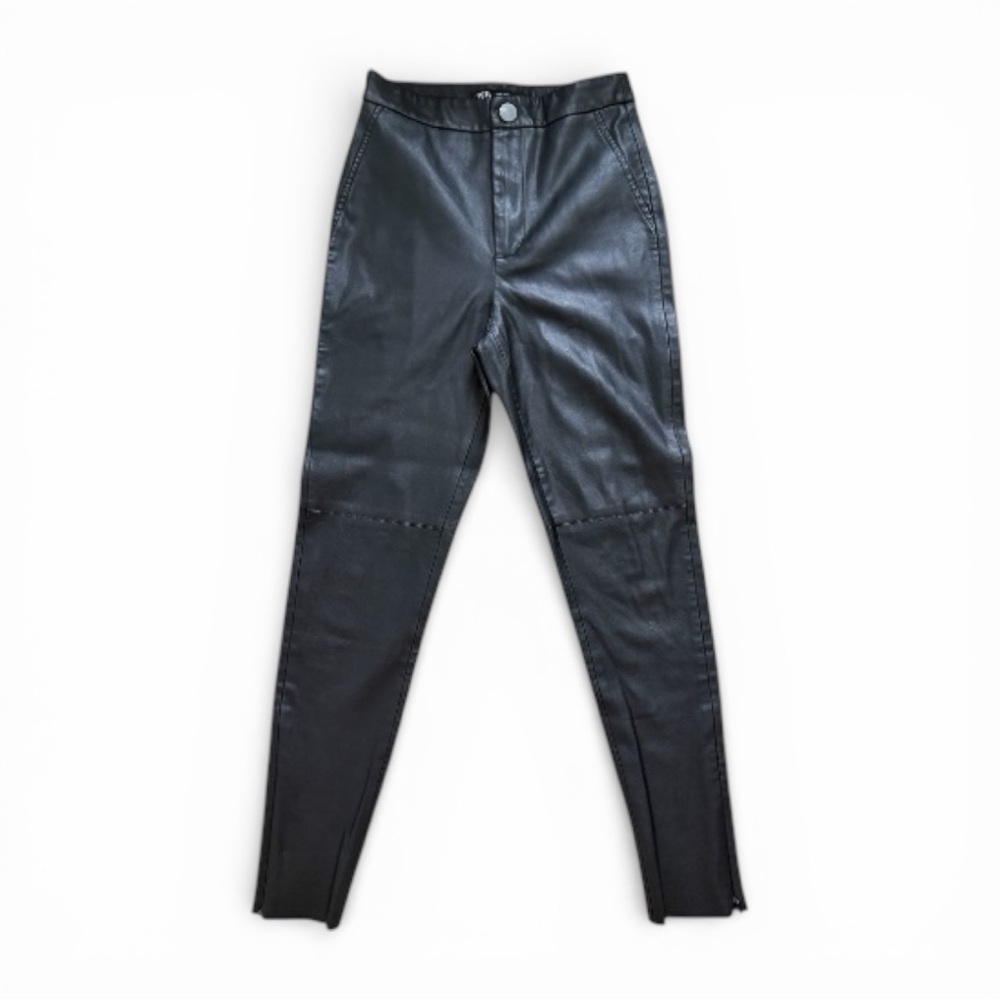 Zara faux leather pants